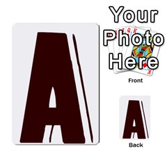 Alpha Cards - Multi-purpose Cards (Rectangle)