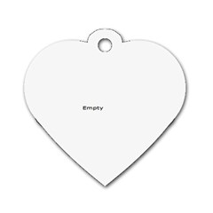 mOCHA - Dog Tag Heart (Two Sides)