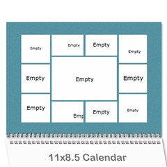 Calendar 2009 - Wall Calendar 11  x 8.5  (12-Months)