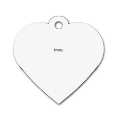 Bristol Tag - Dog Tag Heart (Two Sides)