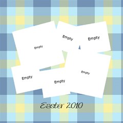 Easter 2010 - 1 - ScrapBook Page 12  x 12 