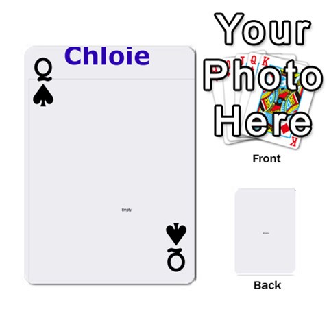 Queen Ashe Cards By Nancy L Miller Front - SpadeQ