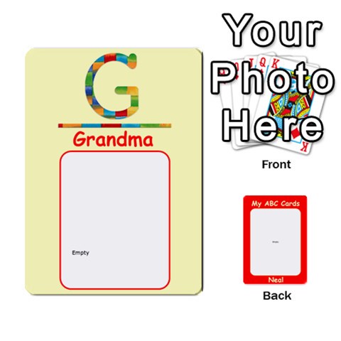 Abc Family Cards2 By Debra Macv Front - Heart6