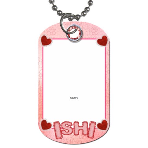 Ishi s Dog Tag By Jes Front