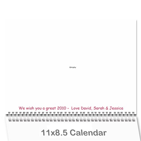 Calendar By Jessica Cover