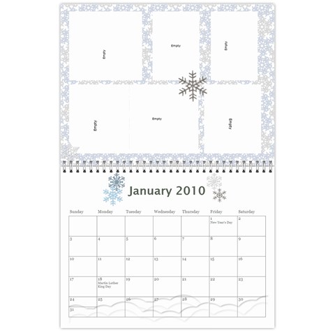 Calendar By Jessica Jan 2010