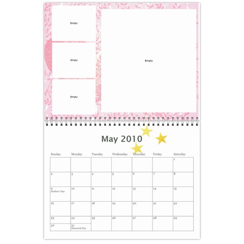 Calendar By Jessica May 2010