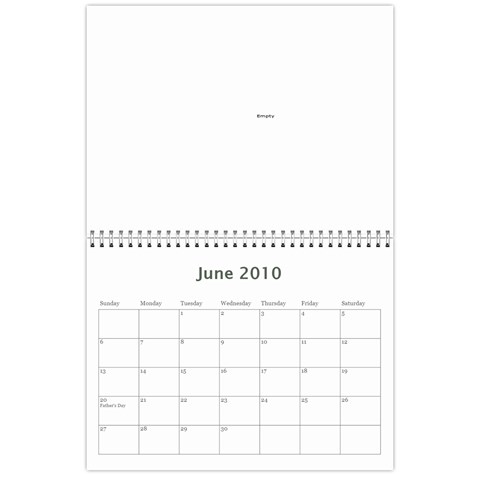 Calendar By Jessica Jun 2010