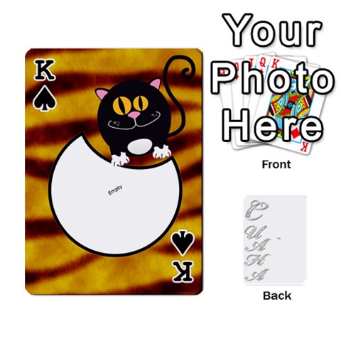 King Card By Asya Front - SpadeK