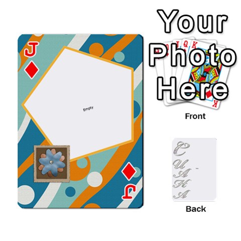 Jack Card By Asya Front - DiamondJ