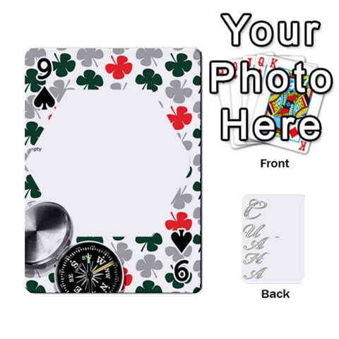Card By Asya Front - Spade9