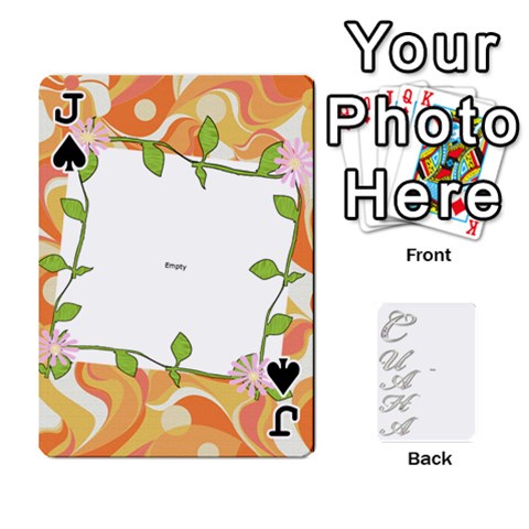 Jack Card By Asya Front - SpadeJ