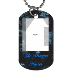 rj - Dog Tag (One Side)