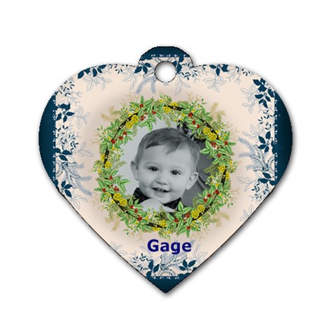 Moms Dogtag By Christy Fralin Back