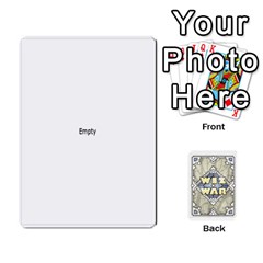 Wiz-War II Deck_1 - Playing Cards 54 Designs (Rectangle)