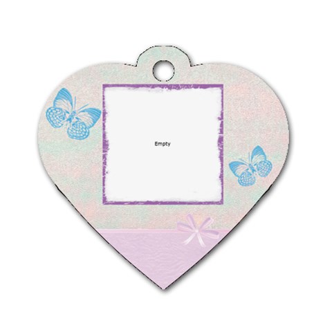 Heart Dogtag By Christy Fralin Front
