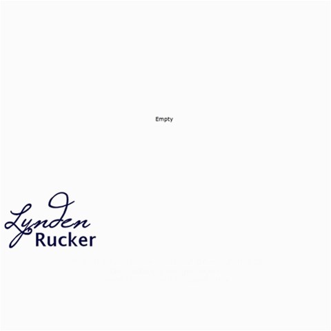 Lynden Rucker Announcement By Robin 7 x5  Photo Card - 4