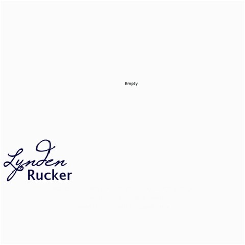 Lynden Rucker Announcement By Robin 7 x5  Photo Card - 8
