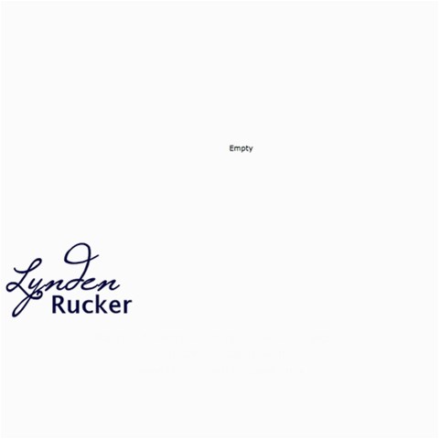 Lynden Rucker Announcement By Robin 7 x5  Photo Card - 10