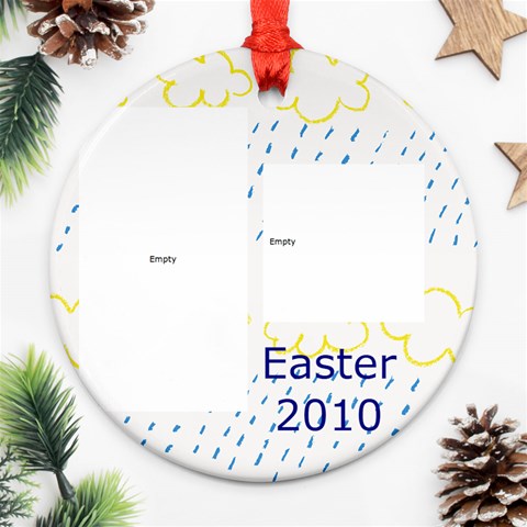Easter Ornament By Tausha Front