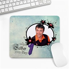 fathers day - Large Mousepad