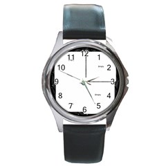 Daddy s watch 2 - Round Metal Watch