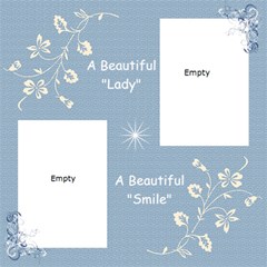 A Beautiful Lady - ScrapBook Page 12  x 12 