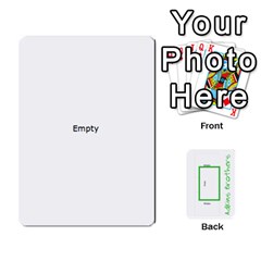 New FLASH CARDS - Playing Cards 54 Designs (Rectangle)