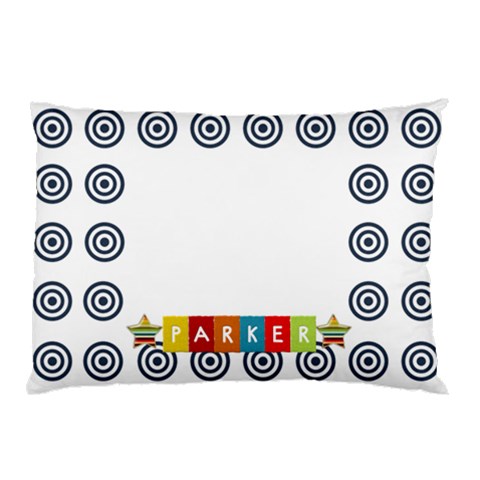 Parker Pillow Case  By Carla 26.62 x18.9  Pillow Case