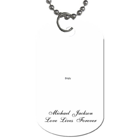 Dog Tag 1 By Ashley  Jackson Front