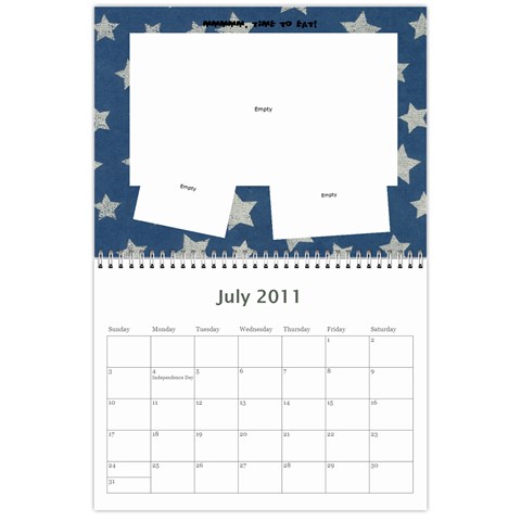 Andy Calendar By Angie Jul 2011