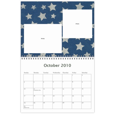 Andy Calendar By Angie Oct 2010