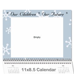 Our Children Our Future - Wall Calendar 11  x 8.5  (18 Months)
