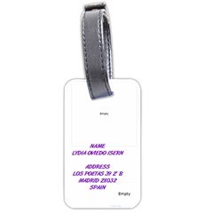 CARTEL - Luggage Tag (two sides)