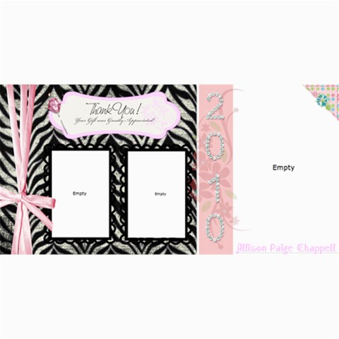 Alli2 By Jennifer 8 x4  Photo Card - 9