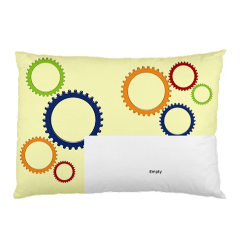 Gearpillowcase By Mary 26.62 x18.9  Pillow Case