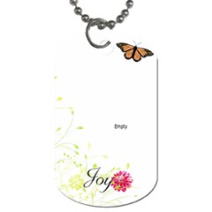 charms - Dog Tag (One Side)