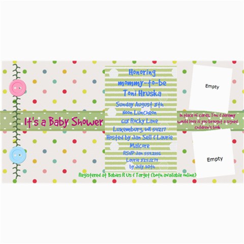 Final #2 By Kerry Englebert 8 x4  Photo Card - 6