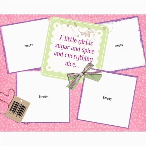 My Little Girl 8x10 Canvass By Happylemon 10 x8  Print - 1