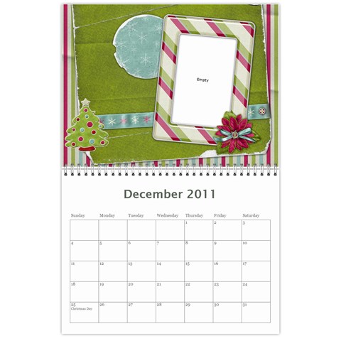 2011 Calendar Kit By Kristina Narz Dec 2011