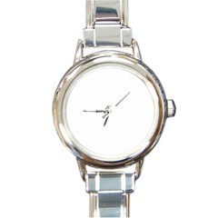Grandma watch - Round Italian Charm Watch