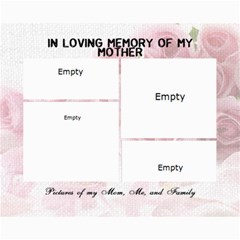memory of mom - Collage 8  x 10 