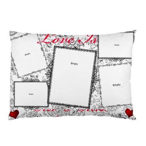 Wedding Pillow Case By Stefanie 26.62 x18.9  Pillow Case