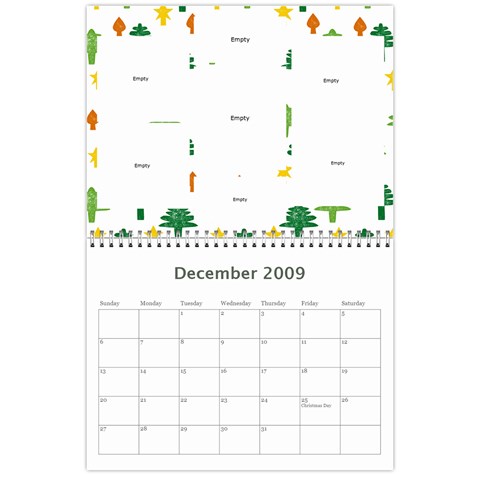 Calendar By Lydia Henning Dec 2009