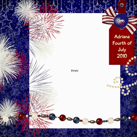 4thhaleyadriana By Renee 8 x8  Scrapbook Page - 2
