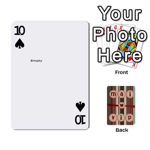 Playcard By Vipavee Ningsanond Front - Spade10