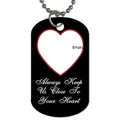 FreeDogChain - Dog Tag (Two Sides)