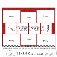 my 18m calendar - Wall Calendar 11  x 8.5  (18 Months)