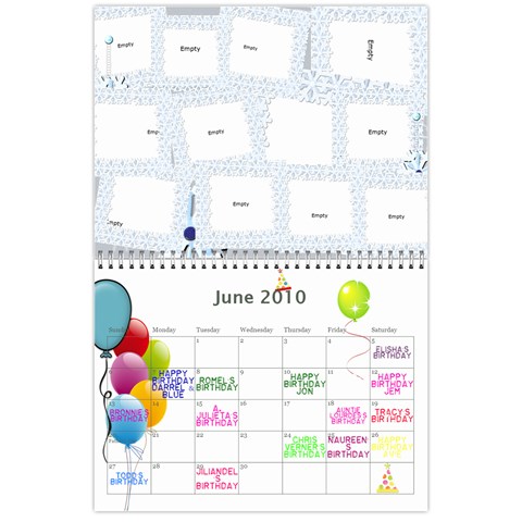 My 18m Calendar By Jem Jun 2010