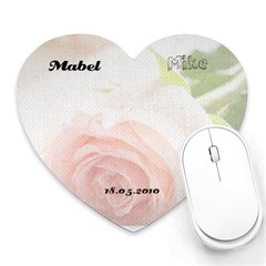 mike - Heart Mousepad